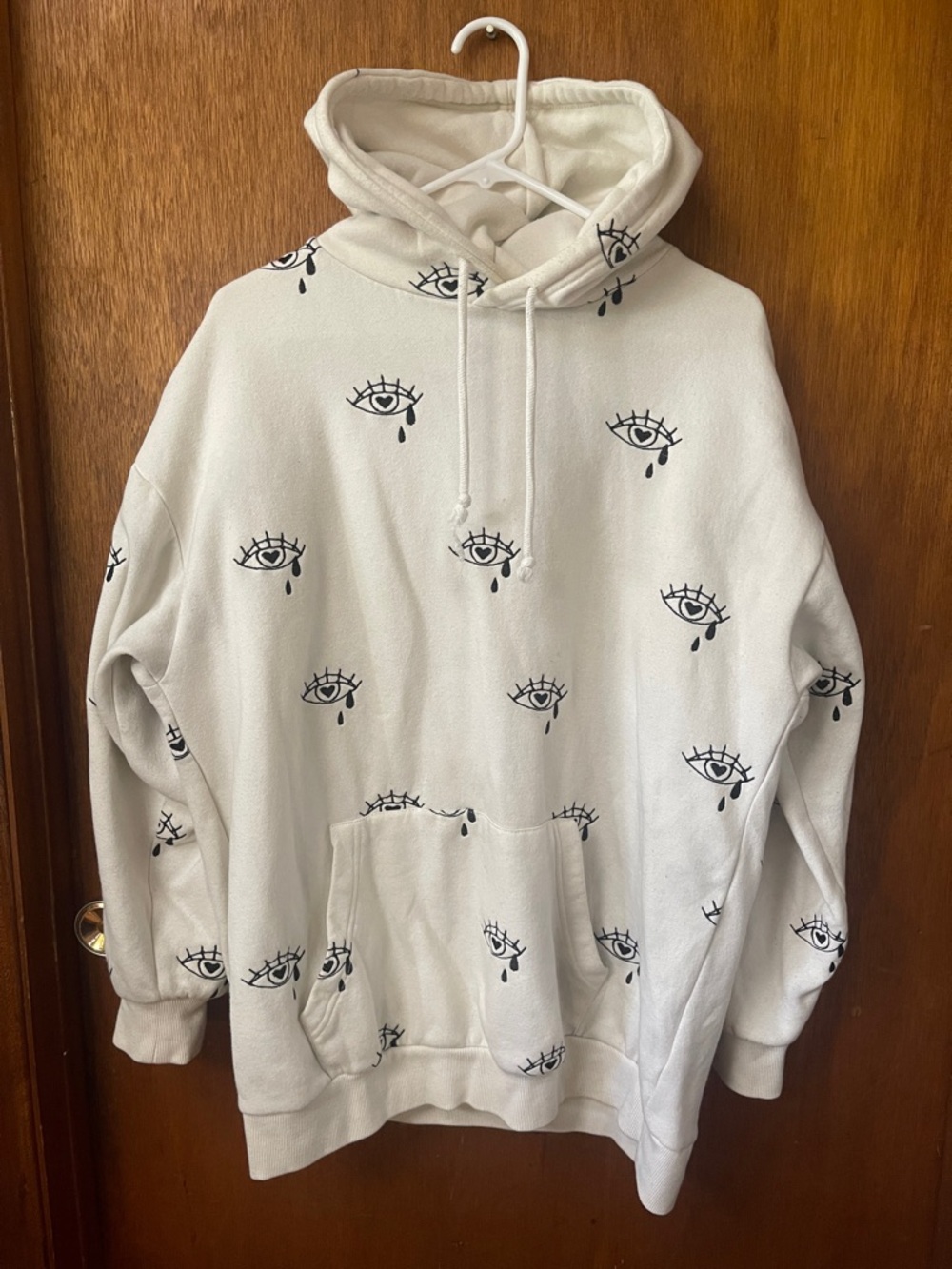 Forever 21 eye sweatshirt hoodie